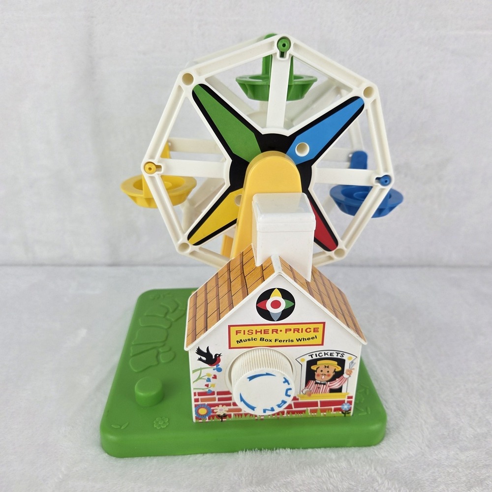 Fisher Price Little People Music Box Ferris Wheel #2077 2015 Working